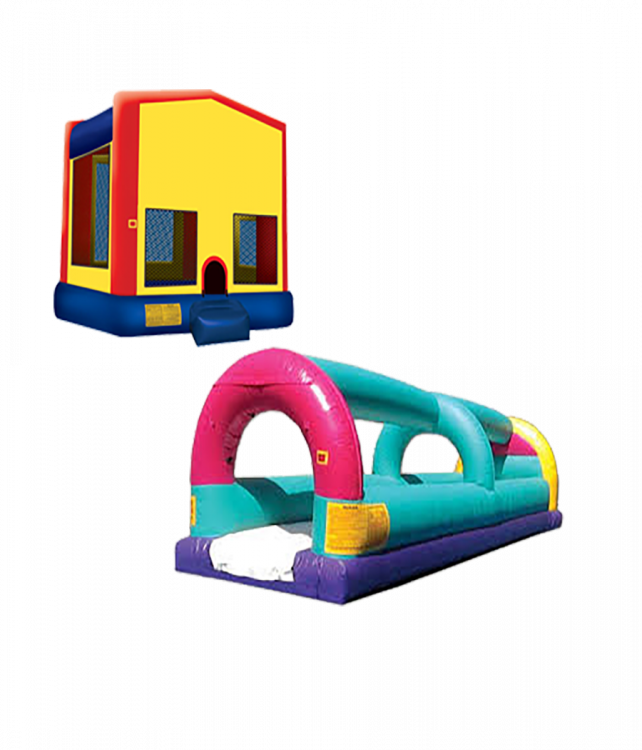 Bounce House + Slip n Slide